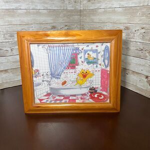 Vintage Suzy Spafford print and frame -1980's‎